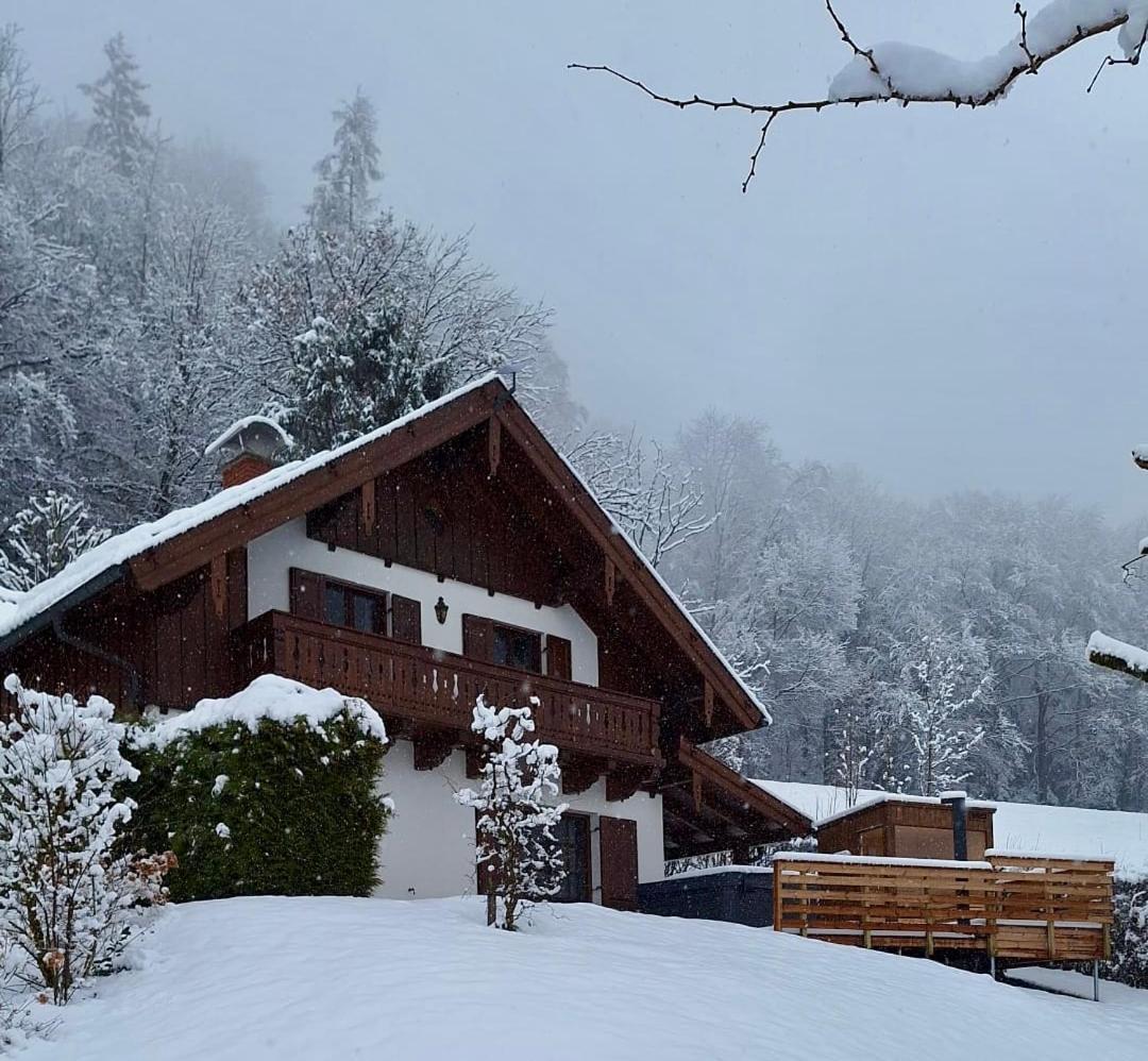Luxus Alpenparadies Nahe Salzburg Sauna & Whirlpool Adnet ภายนอก รูปภาพ