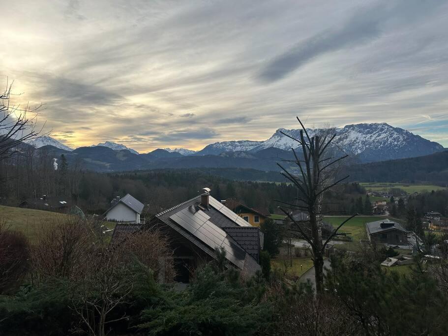 Luxus Alpenparadies Nahe Salzburg Sauna & Whirlpool Adnet ภายนอก รูปภาพ